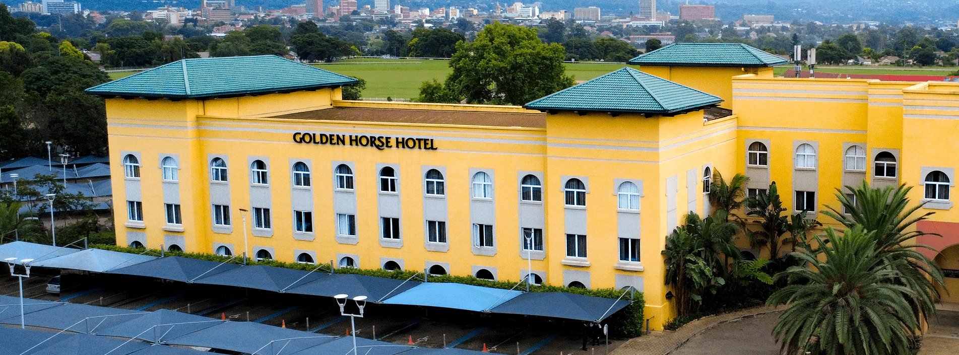 Golden Horse hotel side view