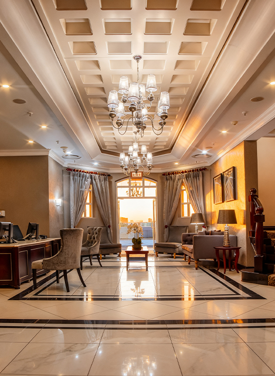 The Ridge Hotel Reception