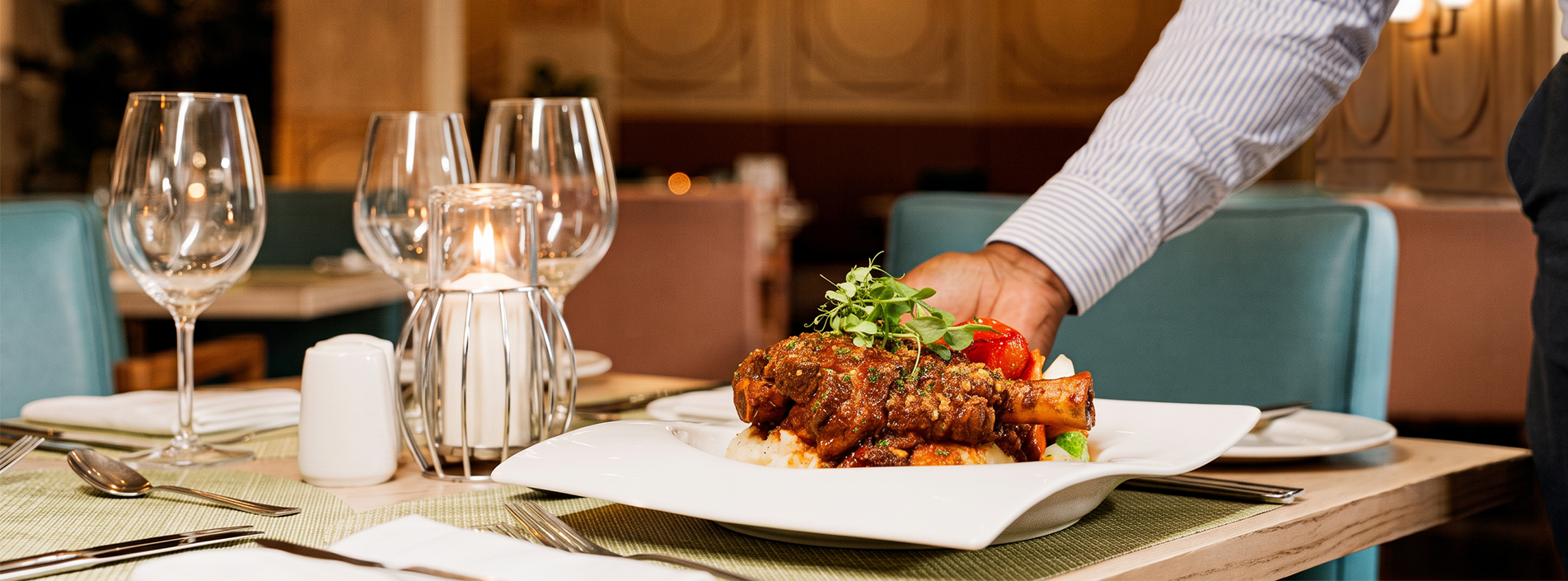 Dine with Falir Header