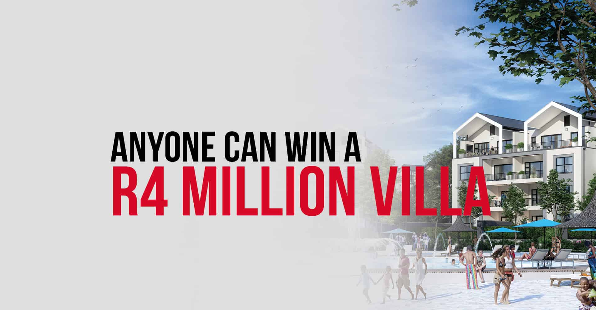 YOUR STAY AT ANY MONTECASINO HOTEL COULD WIN YOU A FULLY FURNISHED APARTMENT AT MUNYAKA PLUS R3 MILLION IN CASH!