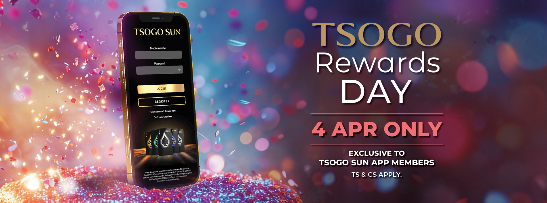 Rewards Day Promotional picture 4 May Saturday 2026