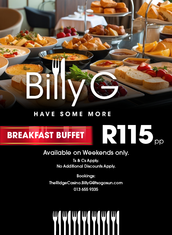 Billy G Buffet Breakfast