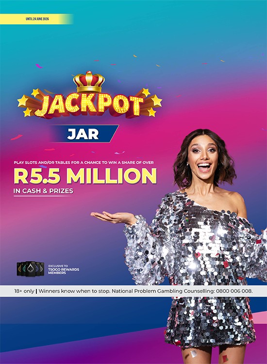 Jackpot Jar at Suncoast