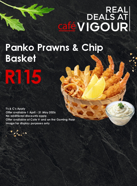 Panko Prawn & Chip Basket
