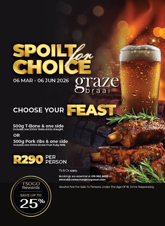 Spoilt for Choice @ Graze Braai
