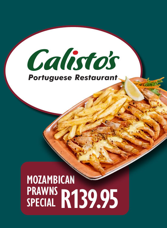 10 Mozambican Prawns Special