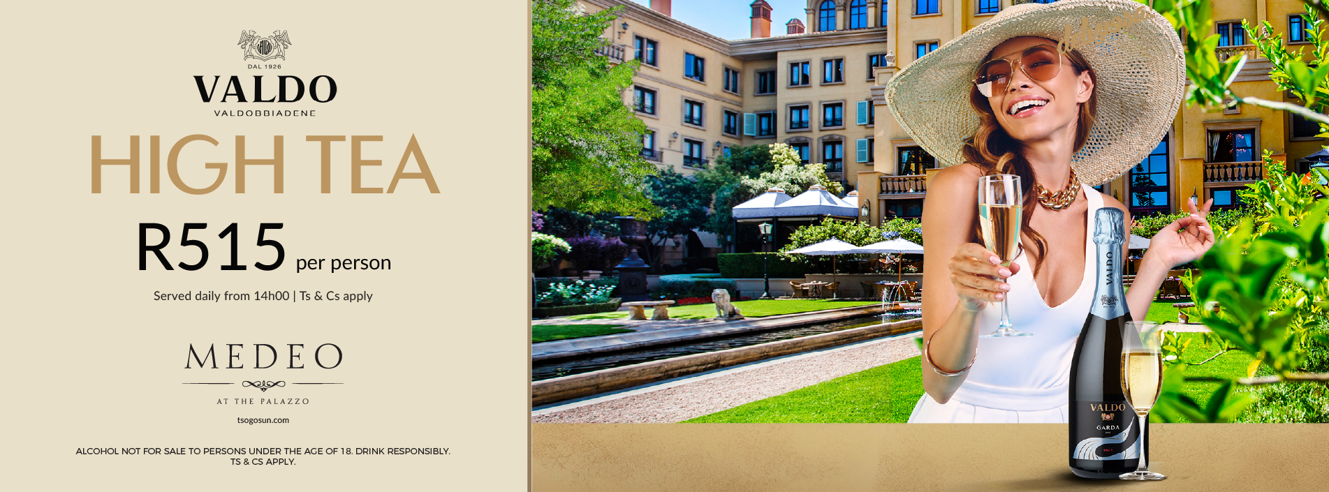 Valdo Prosecco High Tea