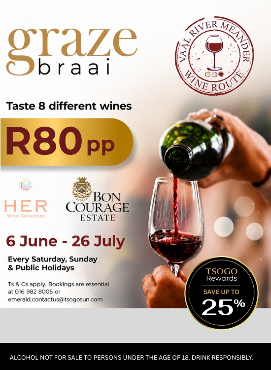 Vaal River Meander Wine Route