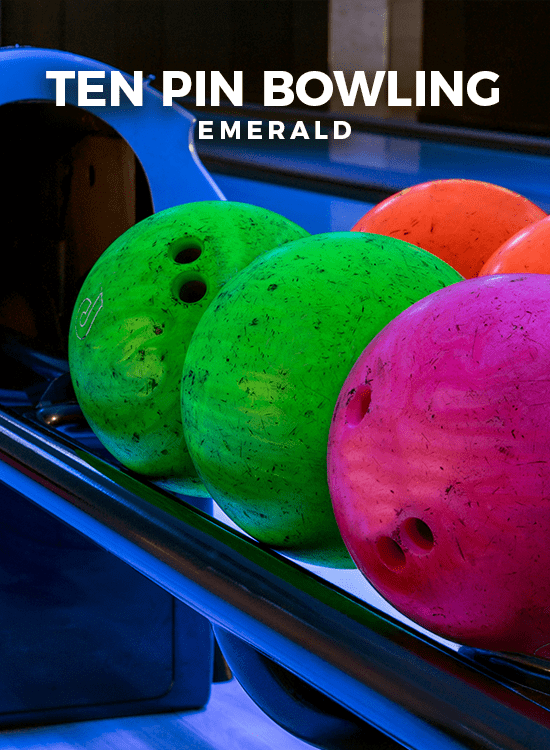 ten pin bowling emerald
