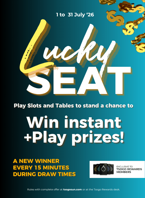LUCKY Seat Payouts