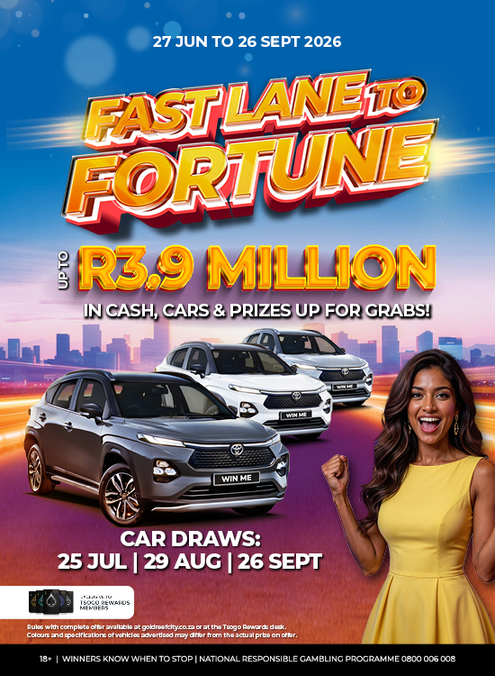 FAST LANE TO FORTUNE
