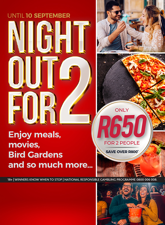 NIGHT OUT FOR 2