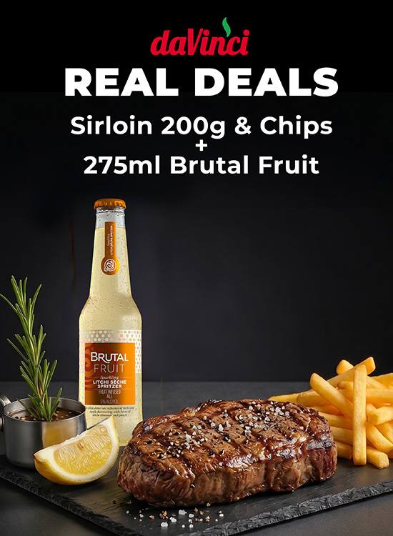 Sirloin & Chips Brutal Fruit