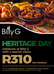 Billy G Heritage Day