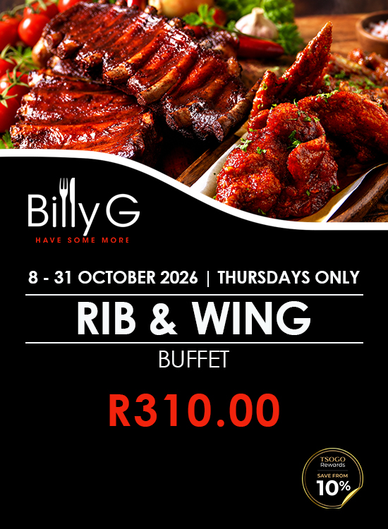 Billy G Rib & Wing