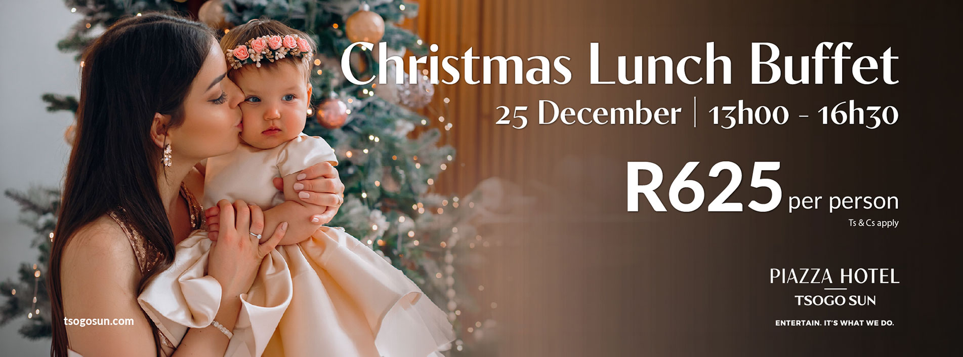 Piazza Hotel Christmas Lunch Buffet