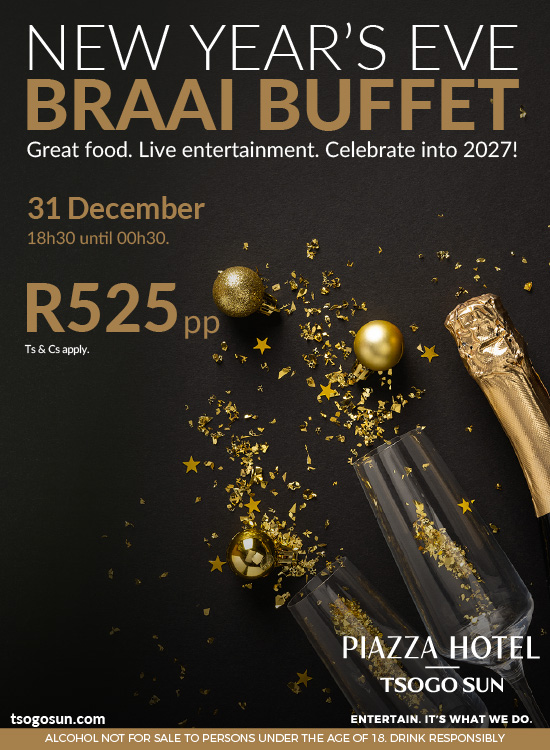 New Year’s Eve Braai Buffet