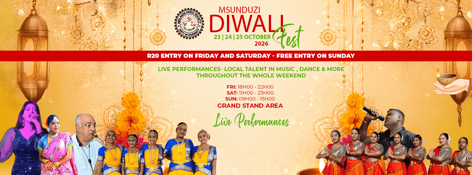 MSUNDUZI DIWALI FEST 2026