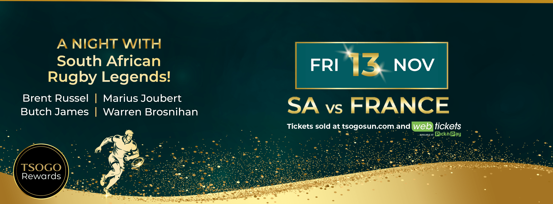 A Night with Rugby Legends