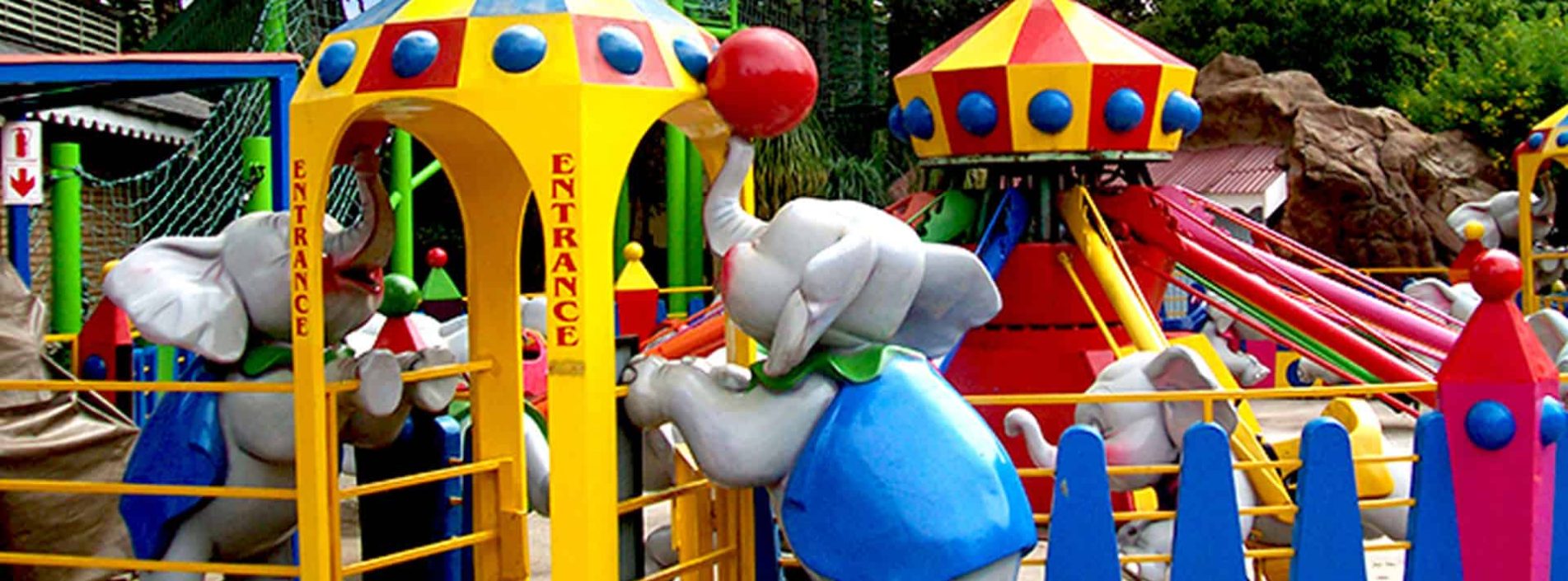 Elephant-Ride at Gold Reef City