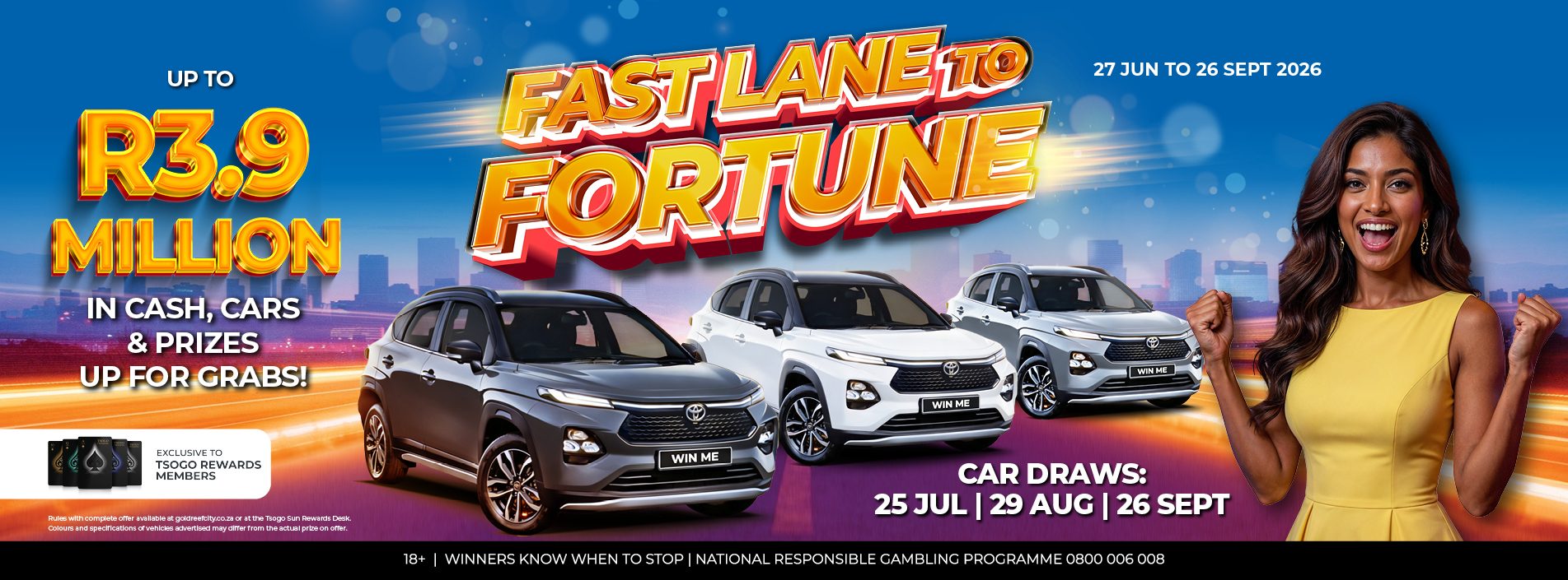 FAST LANE TO FORTUNE