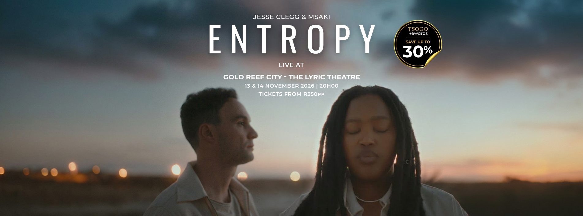 Msaki and Jesse Clegg