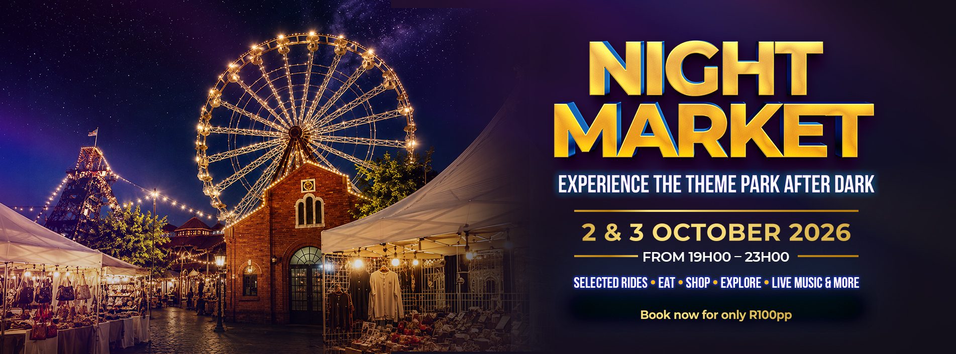 THEME PARK NIGHT MARKET