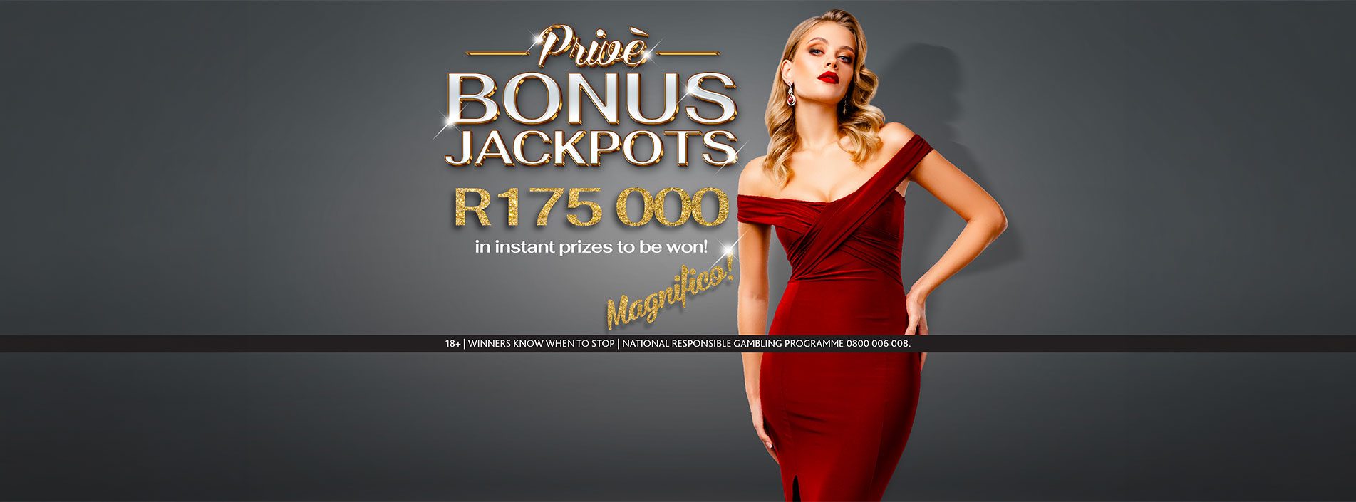 Prive Bonus Jackpots
