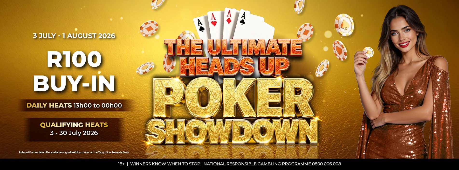 Head Up Poker Showdown
