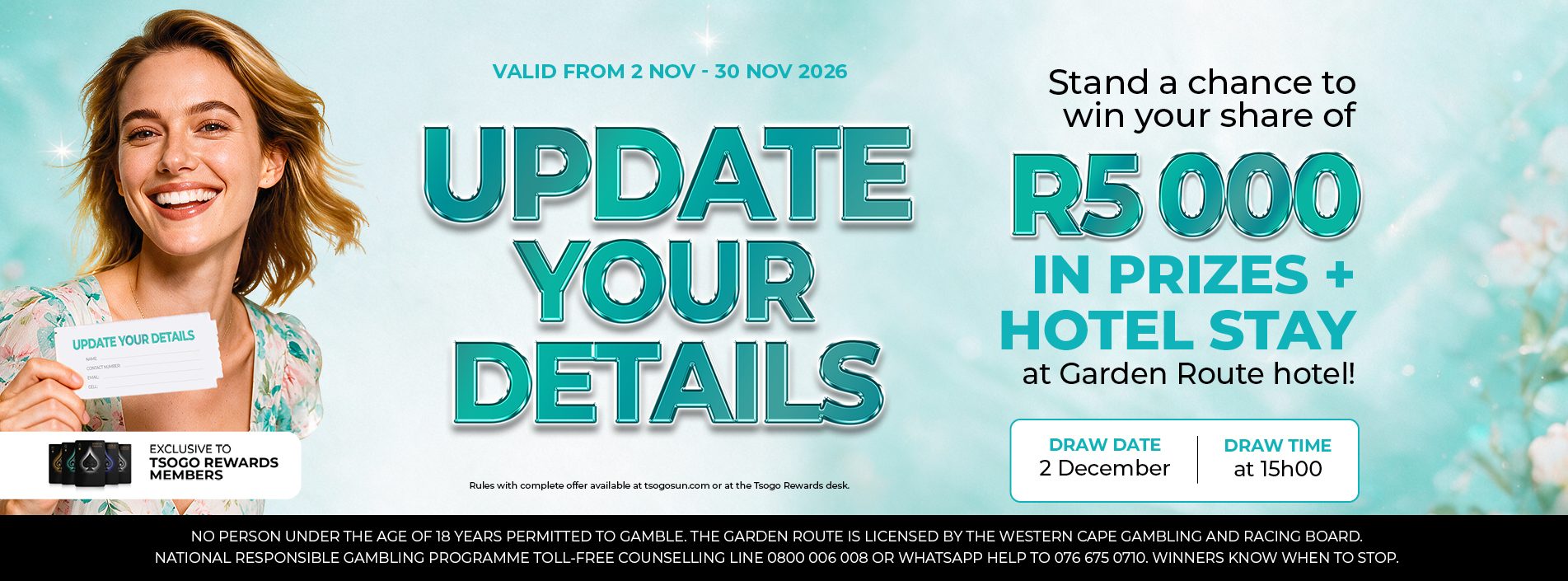 Update Your Details